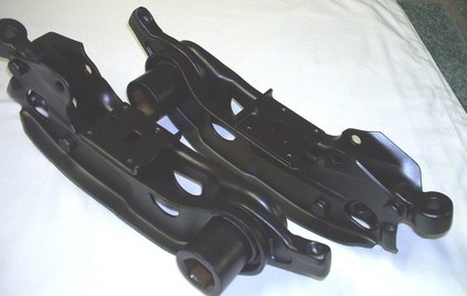 Mopar lower control arms in Silk Satin Blac