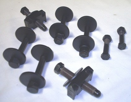 Suspension hardware in Silk Satin Blac