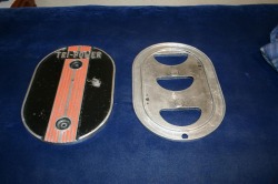 'Before' photograph of Tri-Power air cleaner