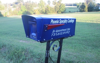 Look for our custom mailbox ... you can see it from Highway 45E!