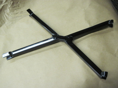 Funny car body support in Ink Black