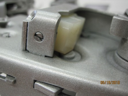 Plymouth door latches, strikers and trunk latches in Silver Glaze (argent)