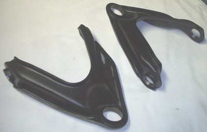 Mopar upper control arms in Silk Satin Black
