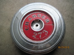 'Before' pic of Charger 273 air cleaner lid